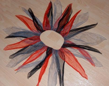 Karnevalová tylová sukně čarodějnice, čertice ...,