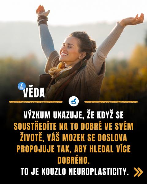 Zaměření na pozitivitu. Jak ovlivňuje mozek a psychiku?