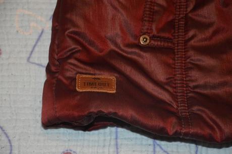 158 164 vínová buřtíkatá bunda vel. s, timeout,164