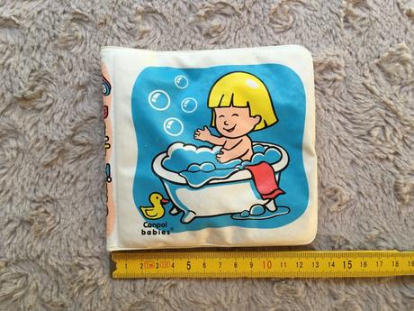 Koupací měkká knížka - koupání,