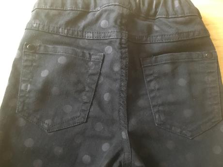 Kalhoty dzeginy skinny s puntiky, kappahl,116