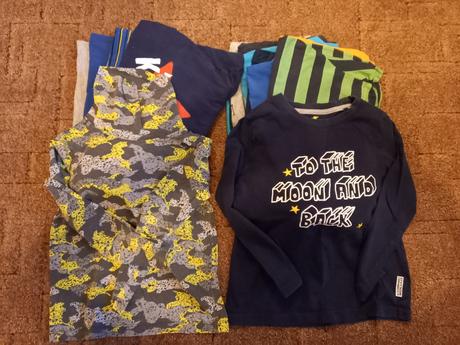 Balík oblečení kluk 110/116, 104–116