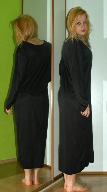 Černé karnevalové šaty čertice či čarodějnice, 