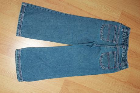 Džíny basics, modré, vel. 110, basics,110