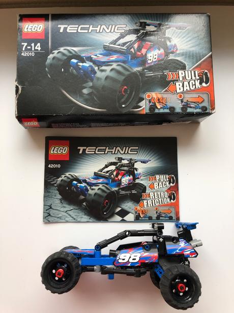 Lego technic 42010 terénní čtyřkolka,