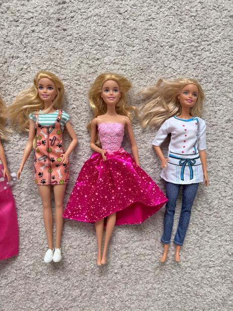 Panenky barbie, 6 kusů, 