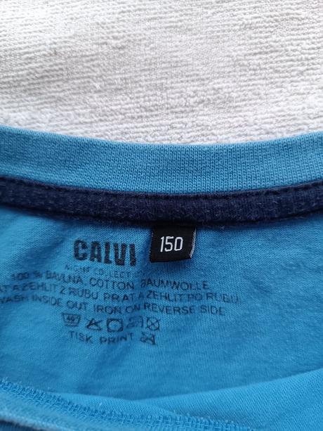 Chlapecké tričko dlouhý rukáv calvi, 146