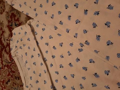 Květinkové pyžamo, h&m,98