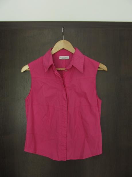 Halenka bez rukávů, s