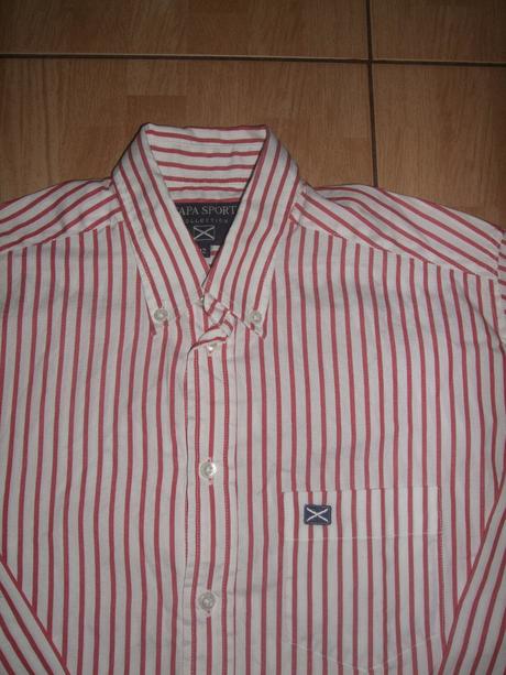 Elegantná pruhovaná košeľa scapa sports - nenosená, 146