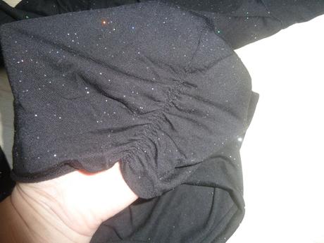 Triko s drobnými flitry, h&m,158