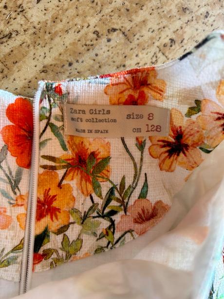 Šaty zara kids, vel. 128, zara,128