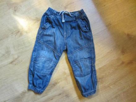 Džíny, rifle s pružným pasem, h&m,92