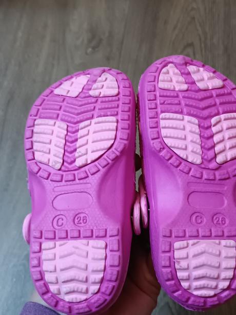 Dívčí nazouváky ve stylu crocs,vel. 26, 26