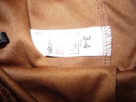 Hnědé kalhoty ke kostýmu,