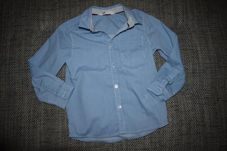 Košile h&m s jemným proužkem, 110/116, h&m,110