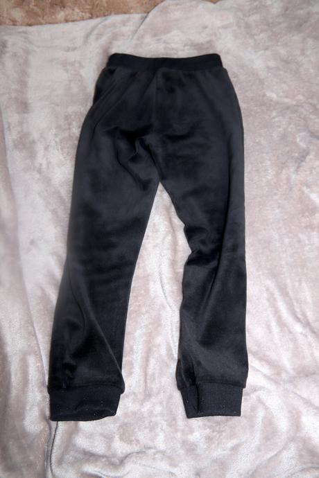 Dívčí sametové tepláky vel. 116, 116