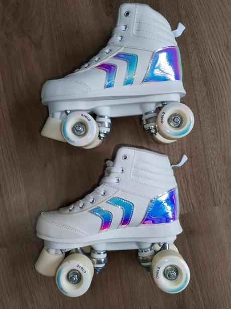 Dívčí / dámské kolečkové brusle oxelo vel 37, 37