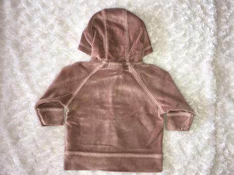 Hnědá sametová souprava next, next,68