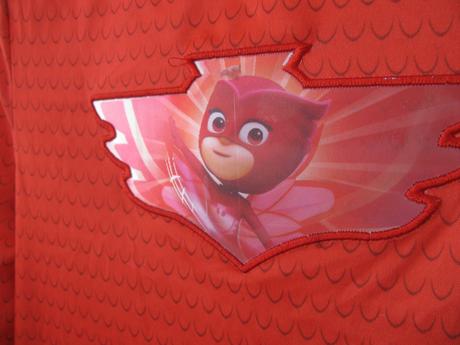 Kostým -3 dílný overal,plášť a škraboška pjmasks,