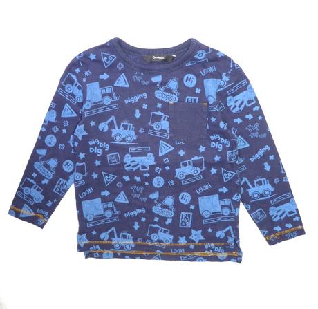 Bavlněné tričko s auty vel. 92, george,92