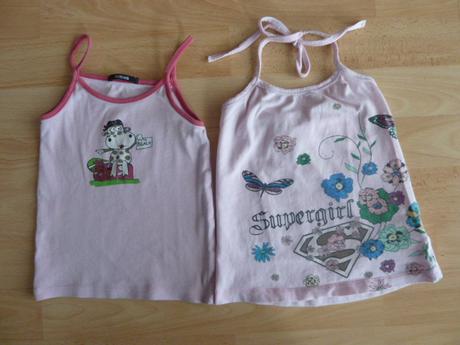 Tílko & tričko super girl, glo-story,98