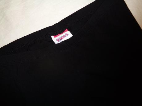 Černé elastické legíny, yigga,164