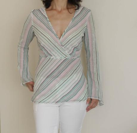 Kosile s pruhy mexx s vystrihem do v, mexx,34