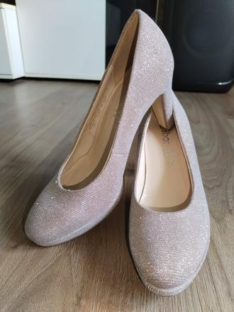 Dámské lodičky střevíčky gabor starorůžové vel 38, gabor,38