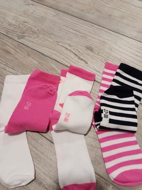 Dívčí nové ponožky 27/30, lupilu,27 / 28 / 29 / 30