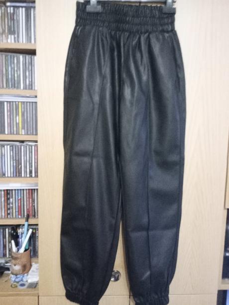Koženkové kalhoty bershka xs, bershka,xs