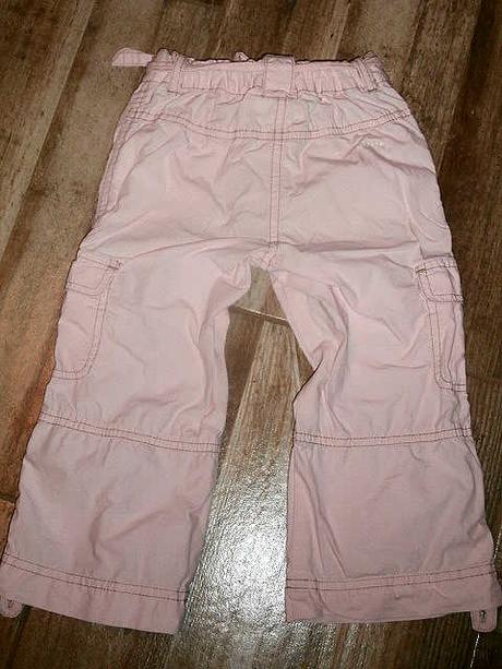 Plátěné kalhoty s roll up efektem, 92