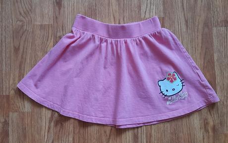 Bavlněná sukýnka hello kitty, vel.110/116, hello kitty,110