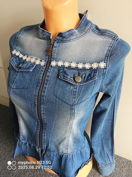 Riflová bunda zn."yigga" vel."146", yigga,146