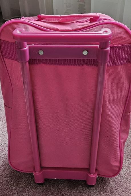 Dětský kufr (batoh) na kolečkách pepina, peppa pig, 