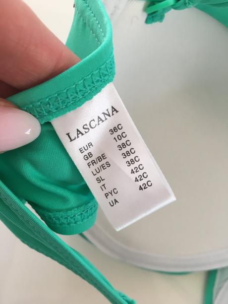 Dvoudílné plavky - bikiny lascana, vel. 36c, 36 / s