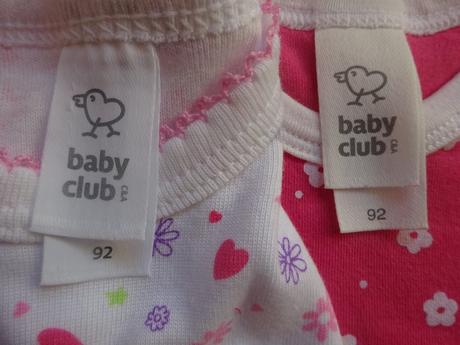 2x body kr.r. s kytičkami mix, vel. 92, baby club,92