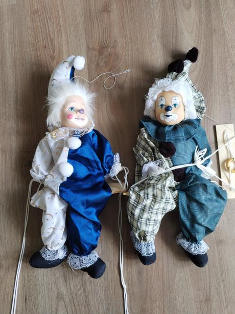 On + ona originální dekorace klauni, 