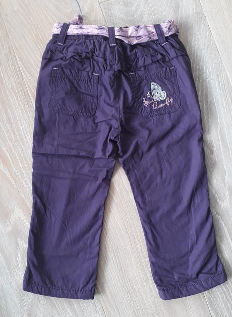 Tmavě fialové kalhoty smile, vel. 98, smile,98