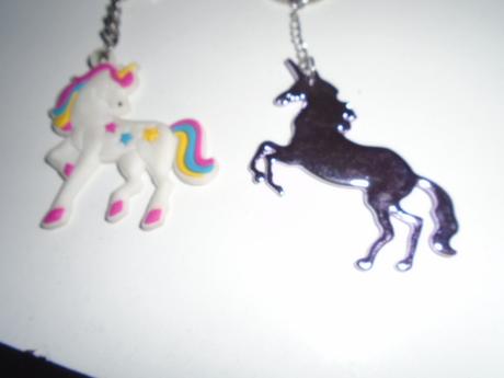 Klíčenka přívěsek unicorn jednorožec 2x,