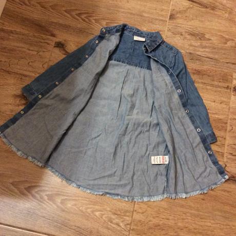 Bavlněné celo propínací košilové šaty, matalan,104