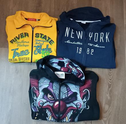 3x chlapecké mikiny, vel. 152/158/164, 152