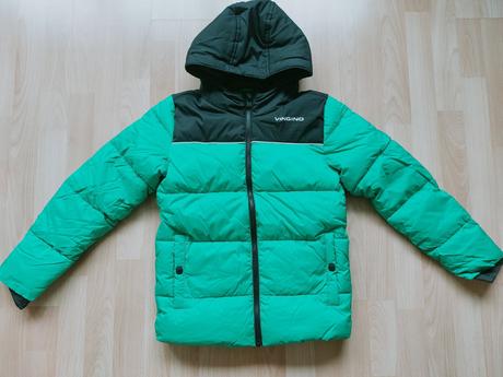 Teplá zelená zimní bunda vingino s fleecem,152, vingino,152