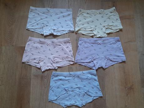 5x kalhotky ham, vel 134/140, top stav, h&m,140