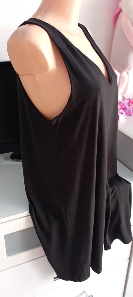 Černé šaty zn."h&m basic" vel."m", h&m,m