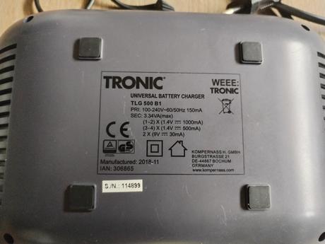 Nabíjecí stanice tronic, 