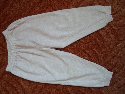 Růžové tepláky, tepláčky, kalhoty, 104