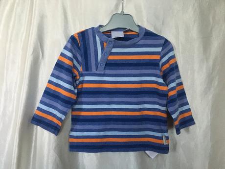 Vel. 80 proužkované triko, 80