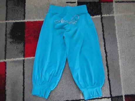 3/4 tepláky nejen na tanec vel.128/134, 128