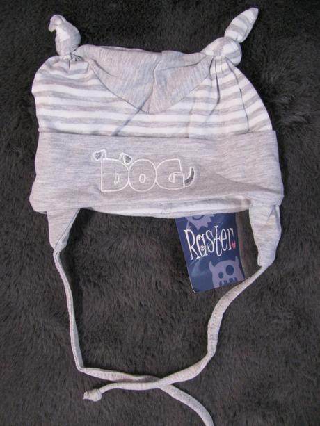 Šedá bavlněná čepice, 68